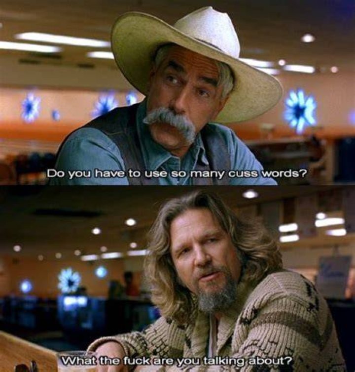 The big lebowski, Words, Say word