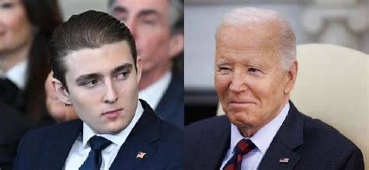 The Interplay Between Joe Biden's Granddaughter And Barron Trump