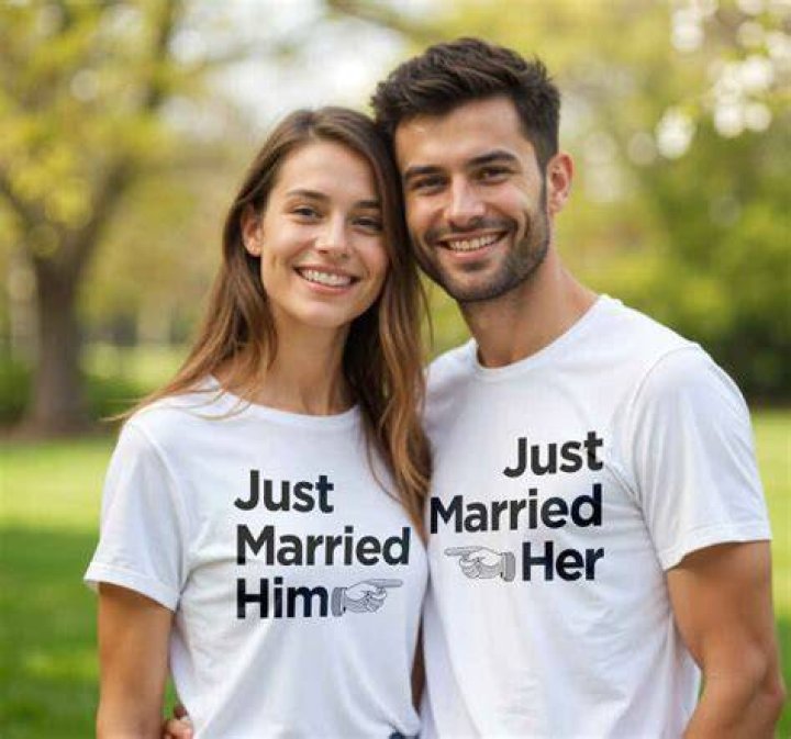 The married duo in their farmland