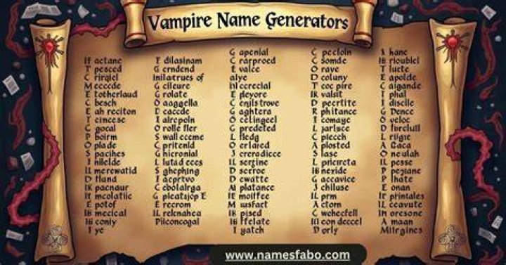 Vampire Name Generator,vampire name ideas,vampire inspired girl names,vampire names guys list