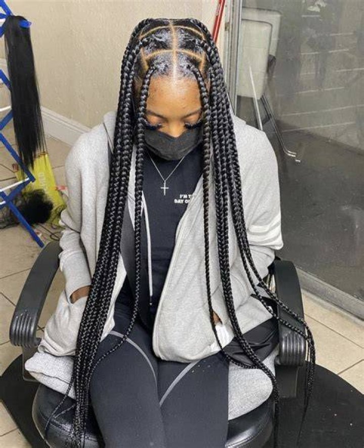 WAZZ POPPING 🚳 Black girl braided hairstyles, Cornrow braid styles, Girls hairstyles braids