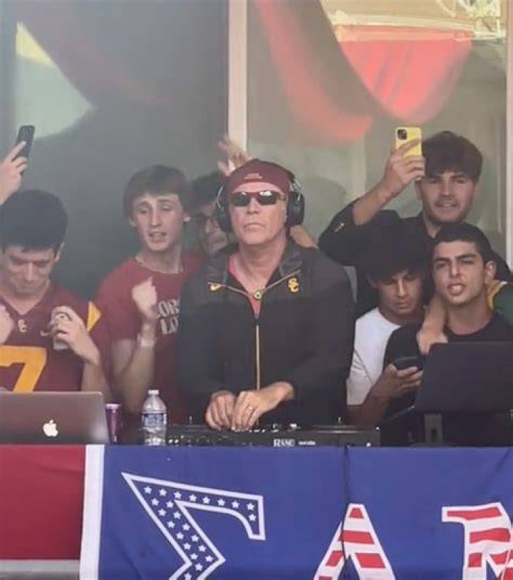 Will Ferrell crashing college frat party to DJ is nothing less of iconic