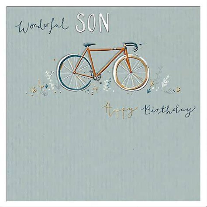 Wonderful Son Birthday Greeting Card Cards Love Kates